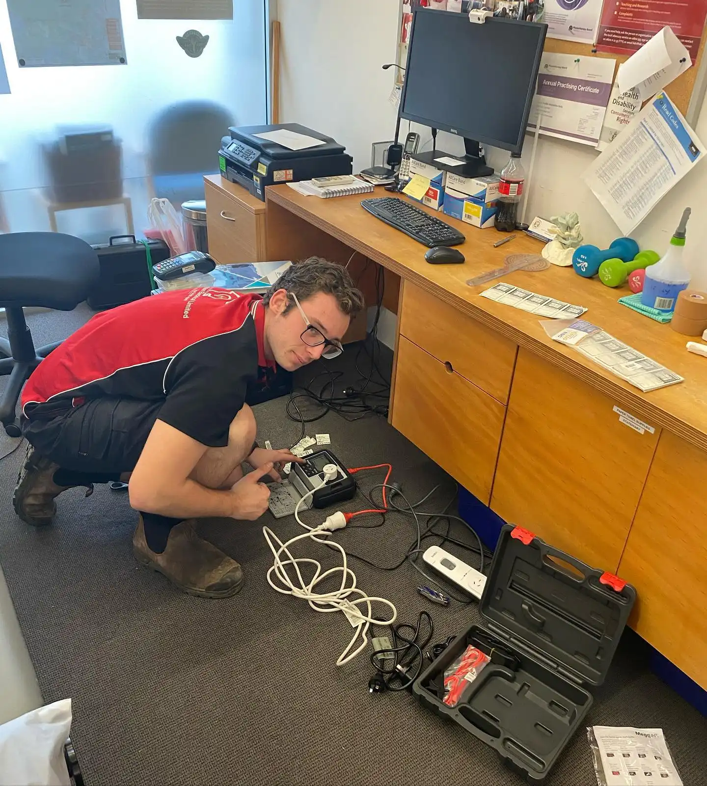 Appliance test and tag