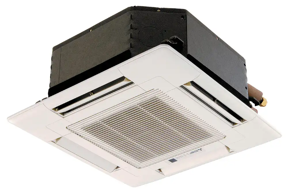 Ceiling mounted heat pump