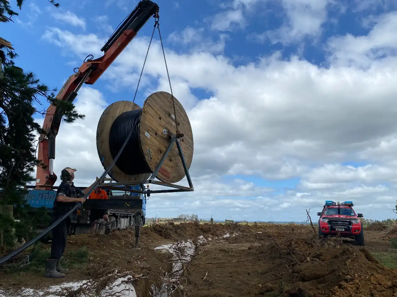 Underground mains labelling